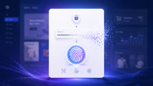 Password field transforming into a fingerprint Passkey sign-in option for WordPress websites
